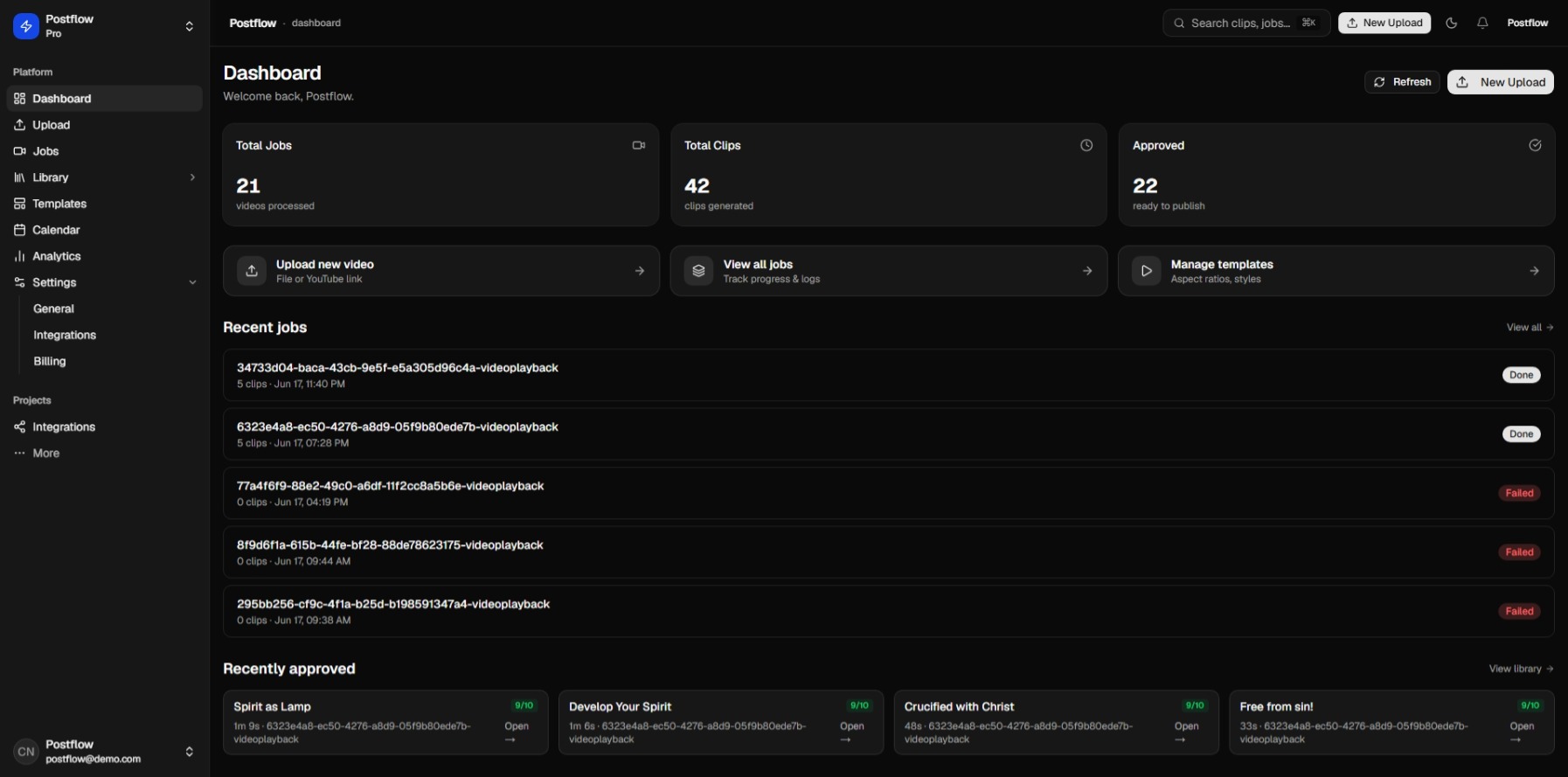 Postflow - Main Application screenshot 2