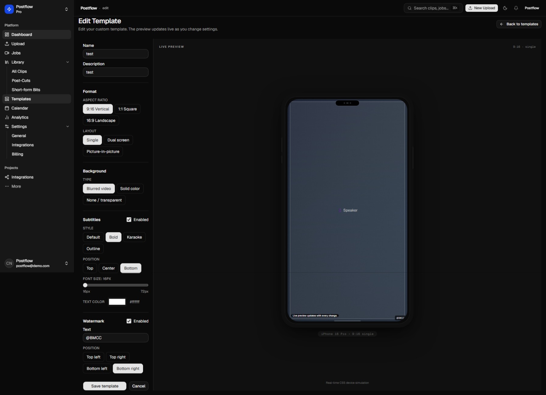 Postflow - Main Application screenshot 7